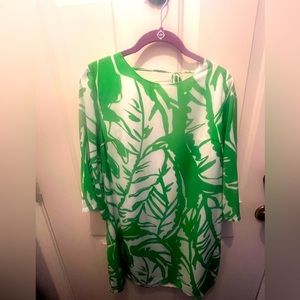 NWT Limited Edition Lilly Pulitzer x Target Green Palm, Size Medium